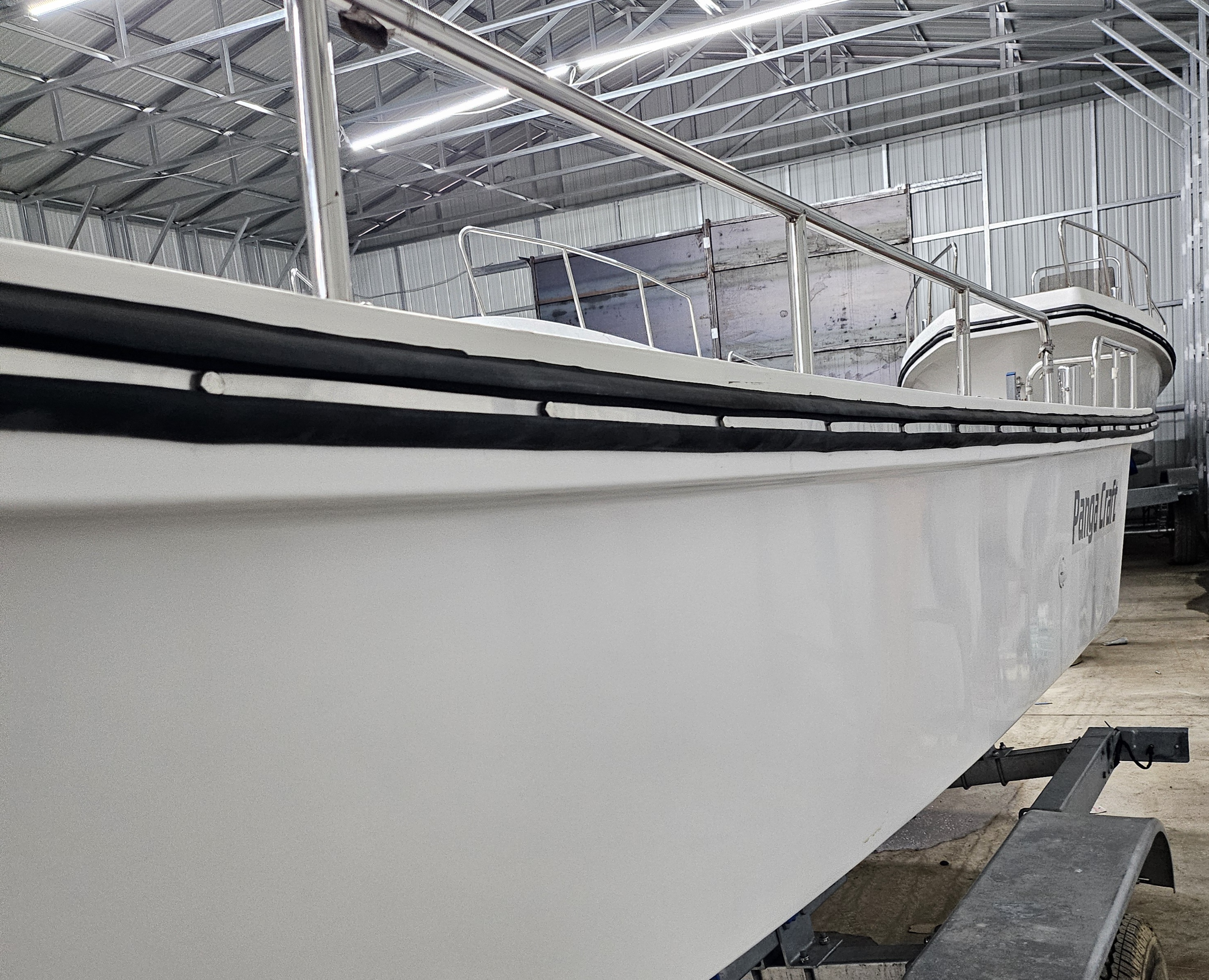 panga boat deck layout