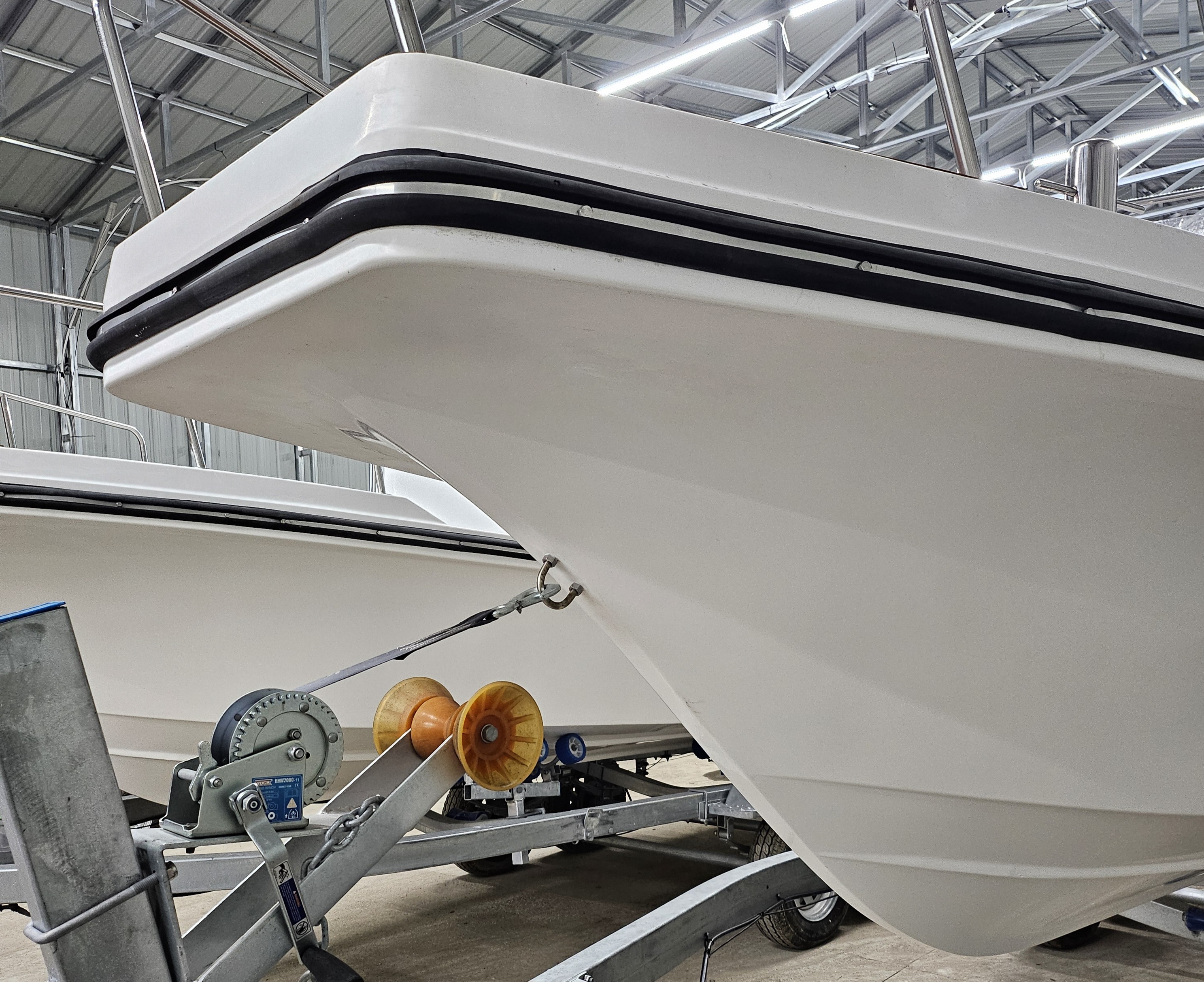 panga boat engine setup