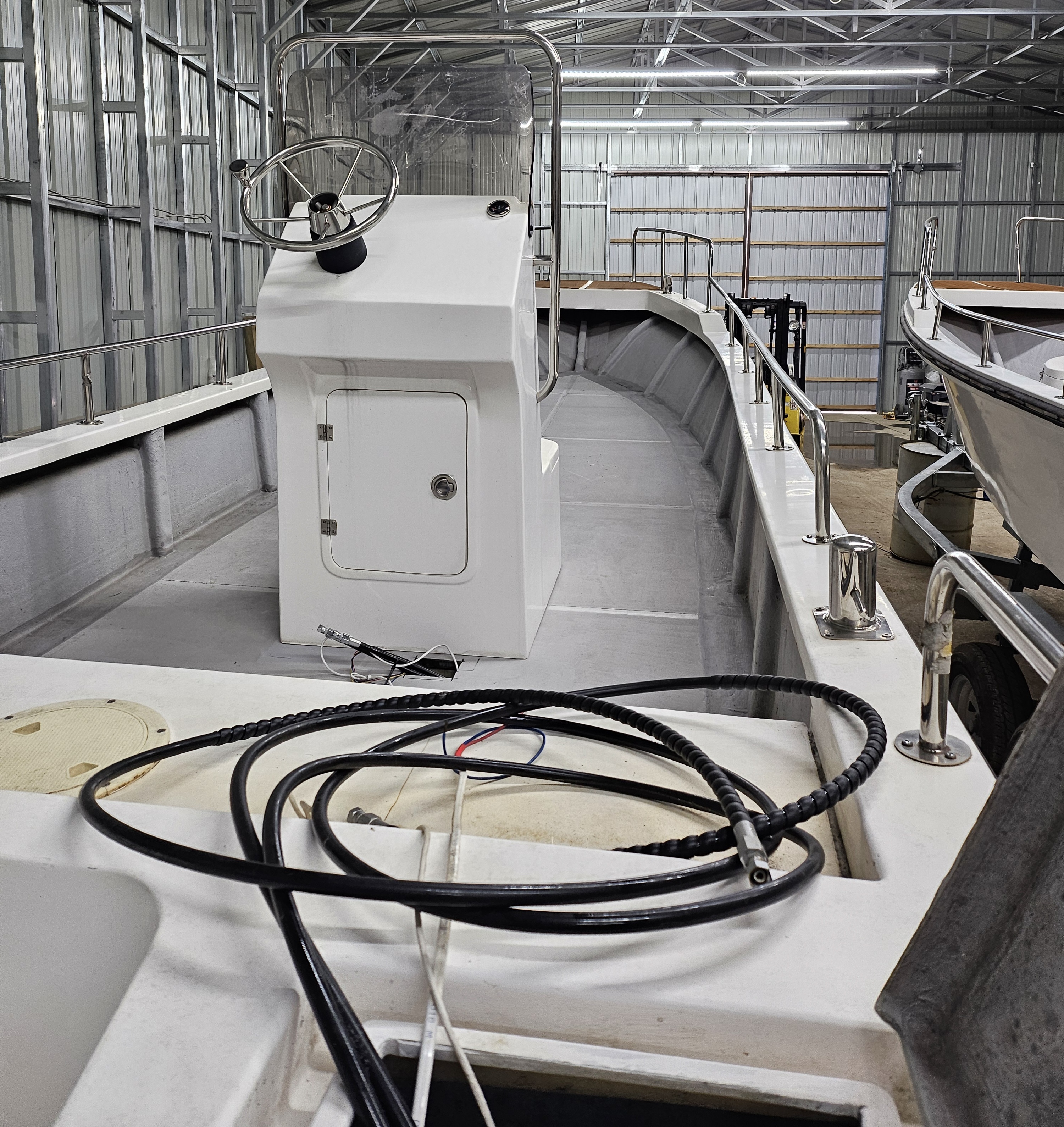 panga boat hull design